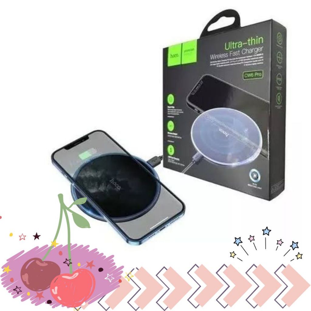 พร้อมส่งจากไทย Wireless charger “CW6 Pro Easy” 15W ที่ชาร์จไร้สาย Fast Charge แท่นชาร์จไร้สาย ชาร์จเ