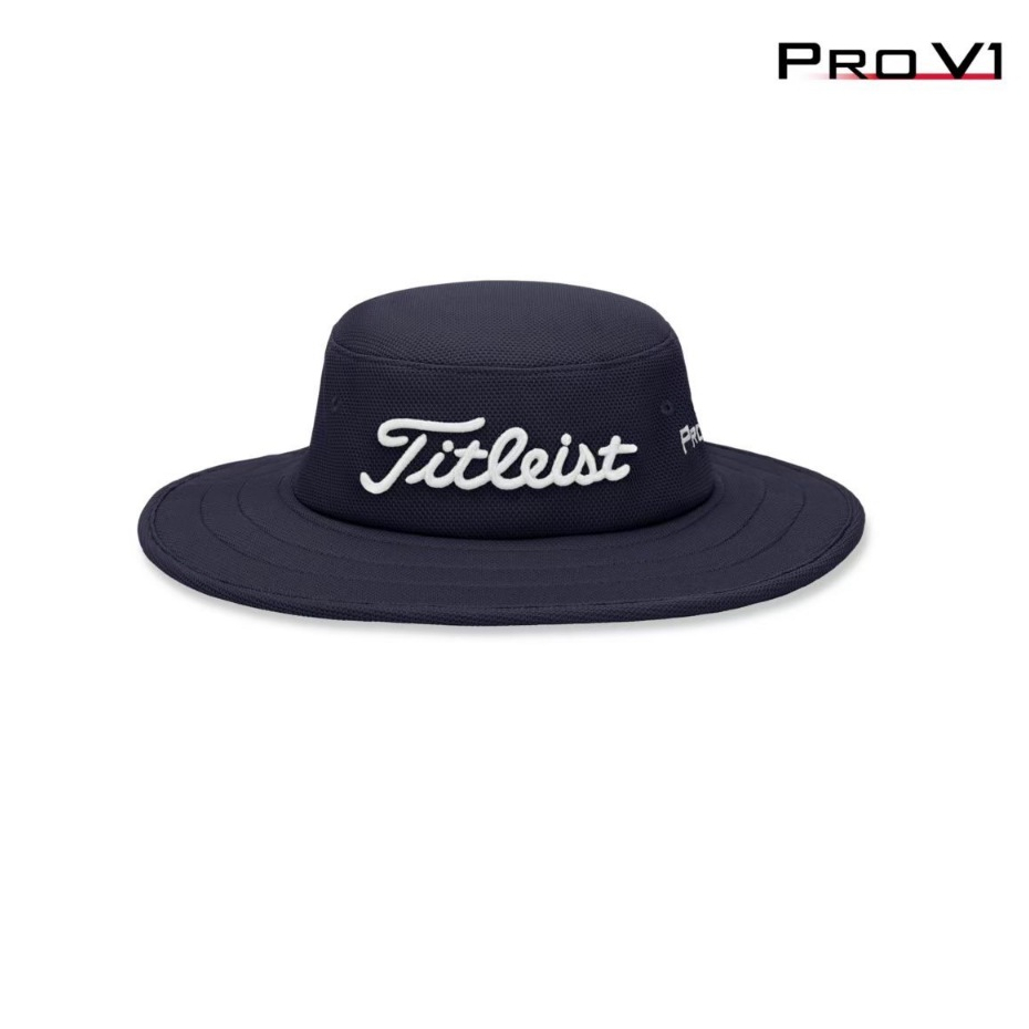 หมวกกอล์ฟ ปีกกว้าง Titleist ProV1 Golf hat Woven Fabric Fit Comfortably 22 inches Aussie model Soft ราคา ถูกที่สุด ดีลบีเคเค แกลเลอรีภาพที่ 7