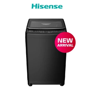 Hisense เครื่องซักผ้าฝาบน 16 กก. รุ่น WT160F10E สีดำ