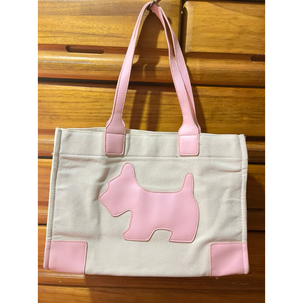 กระเป๋า AGATHA PARIS ผ้าแคนวาส มือสองญี่ปุ่น สภาพใหม่ไม่ผ่านการใช้งาน