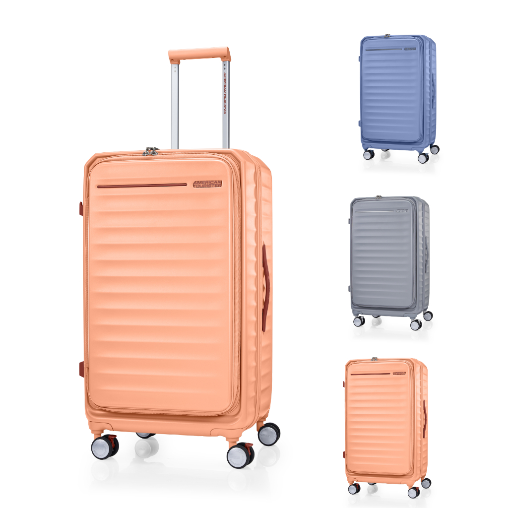AMERICAN TOURISTER กระเป๋าเดินทางล้อลาก ทรงคลาสสิค TRUNK (28นิ้ว) รุ่น FRONTEC SPINNER 76/28 EXP TSA