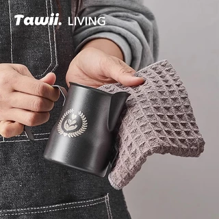 Tawii. ผ้าเช็ดโต๊ะ ผ้าเช็ดมือ 30*30CM ผ้าขี้ริ้ว ซับน้ำได้ดี ผ้าเช็ดครัว แห้งไว ผ้าเช็ดจาน