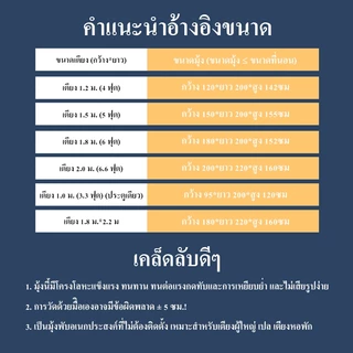 NEW มุ้งกันยุง ขนาด 6 ฟุต นอนได้ 2-3 คน พร้อมซิปด้านล่าง