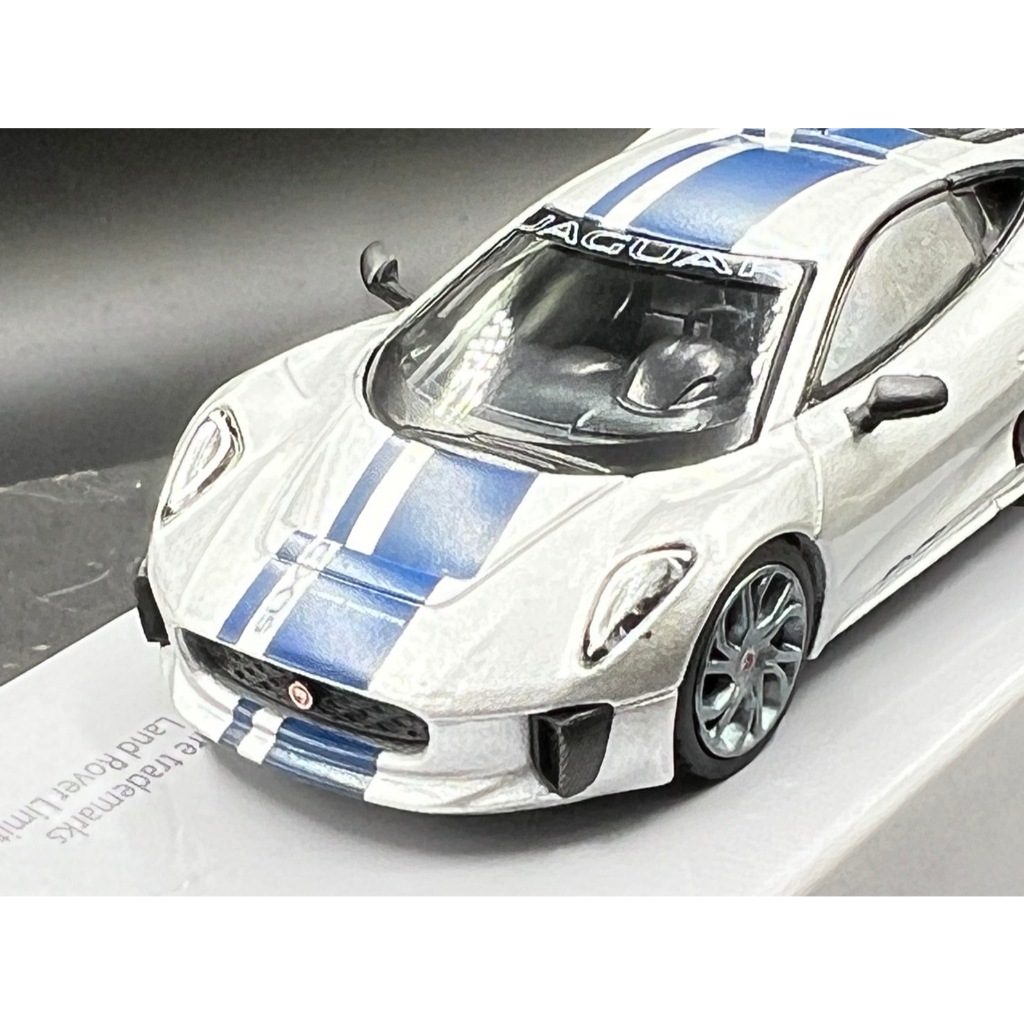 Mini GT Jaguar C-X75 Silver ราคา ถูกที่สุด ดีลบีเคเค แกลเลอรีภาพที่ 3