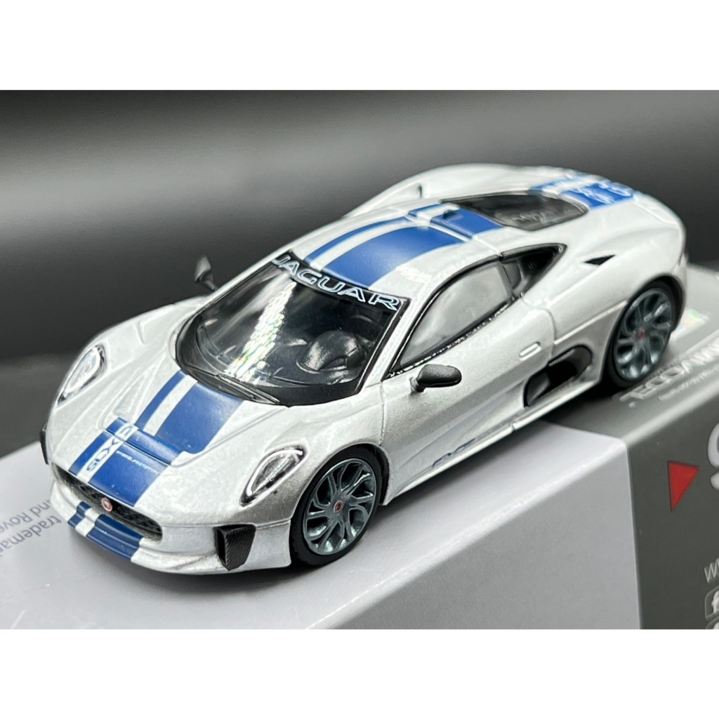 Mini GT Jaguar C-X75 Silver ราคา ถูกที่สุด ดีลบีเคเค แกลเลอรีภาพที่ 5