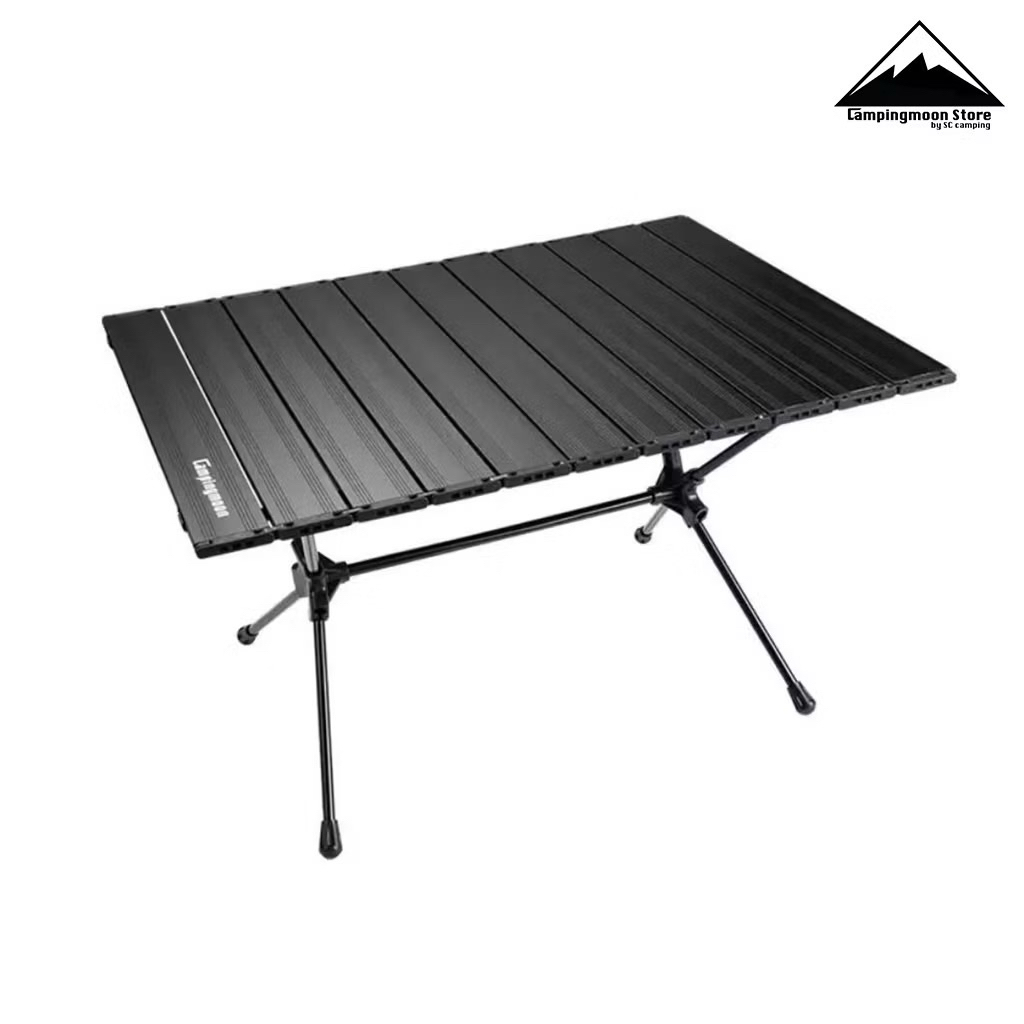 โต๊ะพับอลูมิเนียม Campingmoon รุ่น T-520 ปรับระดับได้ 2 ระดับ น้ำหนักเบา แข็งแรงมาก+กระเป๋าอย่างดี