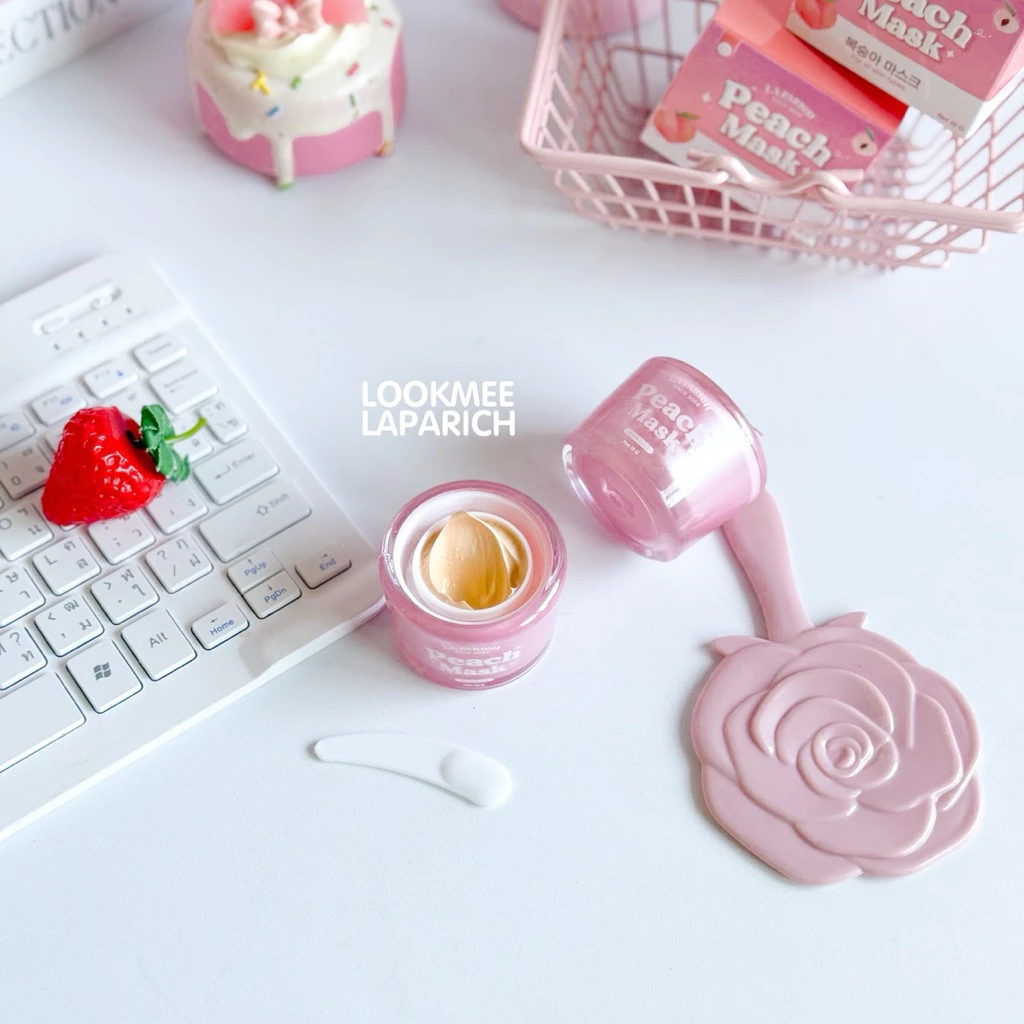 (10กรัม) LA PARICH PEACH MASK (มาส์กพีชลาปาริช) สกินแคร์ ผิวหน้า (เจ้าของแบรนด์) thumbnail 7