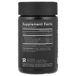 Sports Research, Vegan Omega-3, 60 Veggie Softgels, โอเมก้า จากพืช