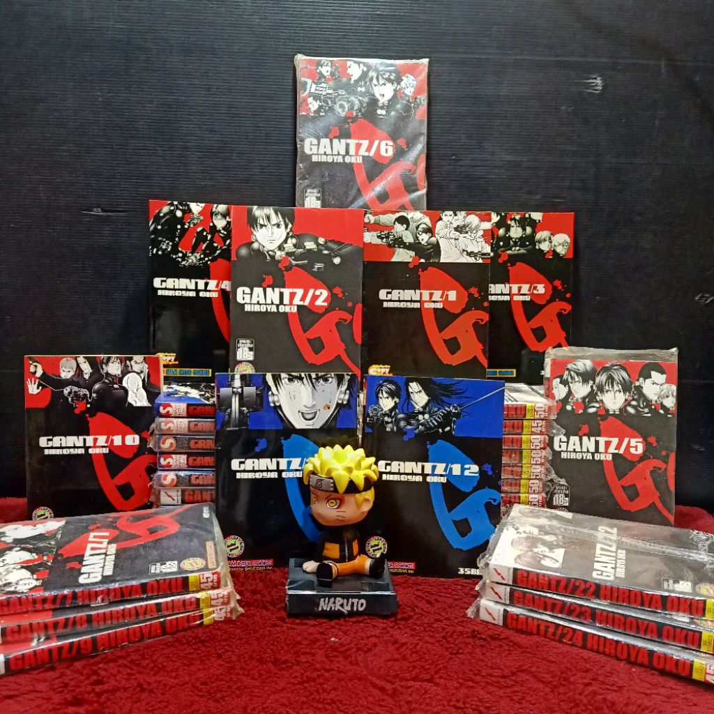 📚🐰💸 หนังสือการ์ตูนเรื่อง: กันสึ Gantz ชุด 1-37 เล่มจบ z9783