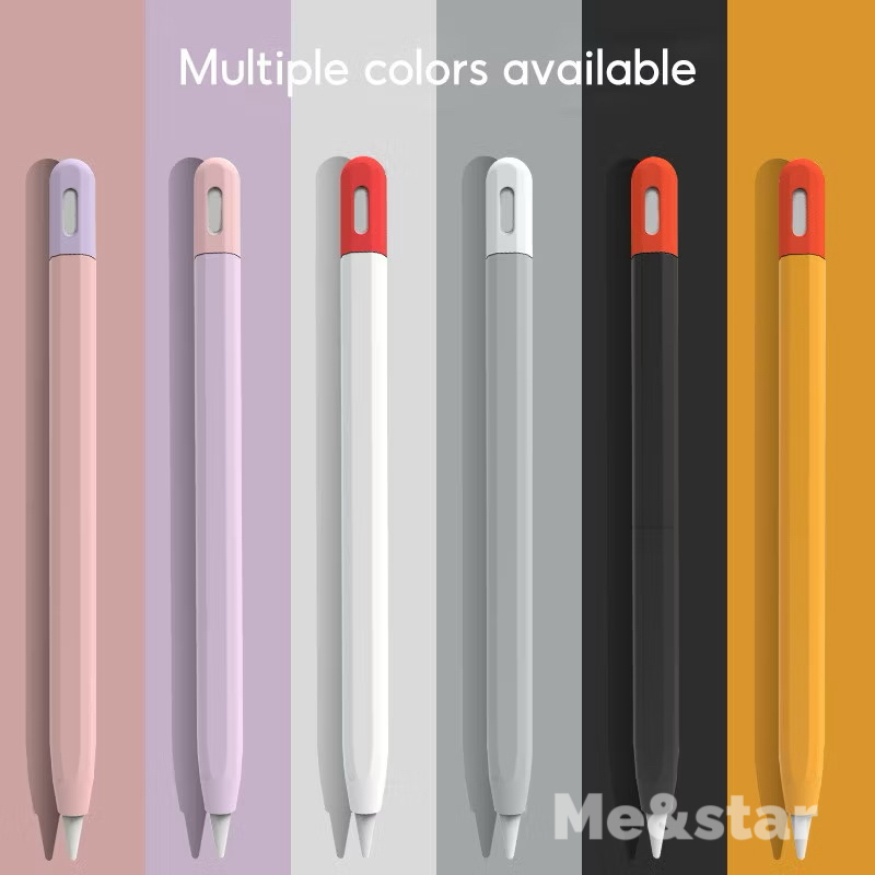 สําหรับ Apple Pencil Pro เคสซิลิโคนปิดกั้นสี Apple รุ่น Pen pro ฝาครอบป้องกัน 7 สี ราคา ถูกที่สุด ดีลบีเคเค แกลเลอรีภาพที่ 9