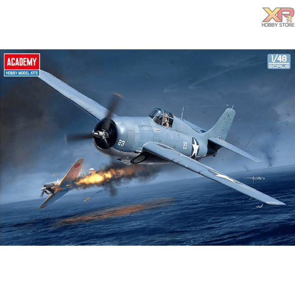 [Academy Model] 1/48: UNS F4F-4 Wildcat "Battlr Of Midway" (AC 12355)