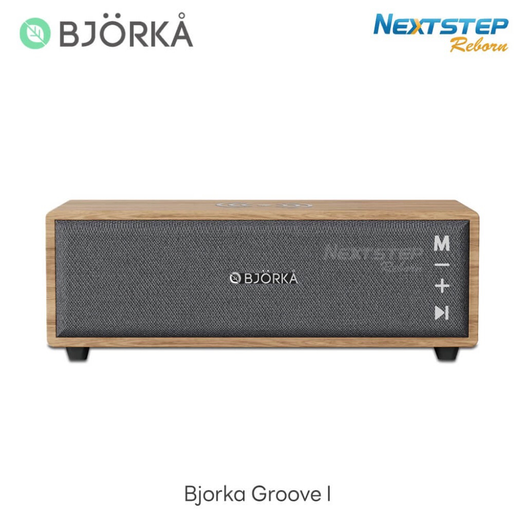Speaker (ลำโพงบลูทูธ) Bjorka Groove I ชาร์จมือถือแบบไร้สายได้