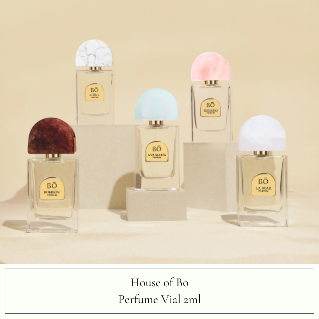 House of Bo Perfume Vial 2ml Casa Blanca,  La Mar,  Ave Maria