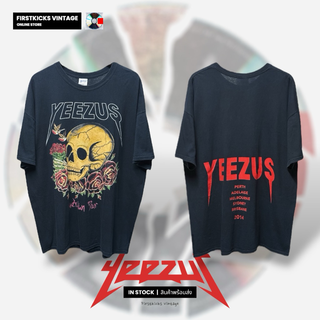 Kanye West Yeezus Australian Tour 2014 Tee