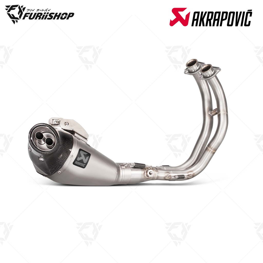 ท่อสูตร/ท่อแต่ง/ท่อไอเสีย Akrapovic Carbon-Titanium New Shape Aluminium Logo Limited  : for Yamaha Y