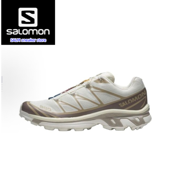 SALOMON Salomon XT-6 low cut beige ของแท้ 100%