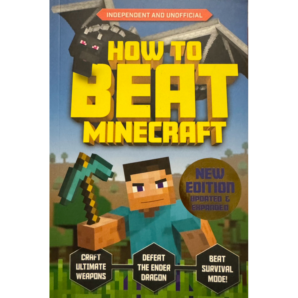 HOW TO BEAT MINECRAFT     หนังสือใหม่ มือหนึ่ง #MINECRAFT