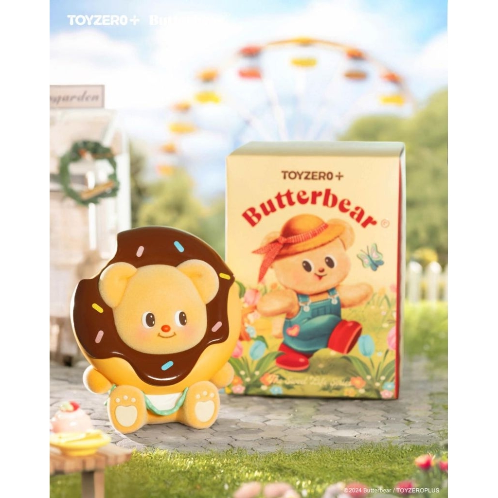 Butterbear x TOYZEROPLUS – Donut Edition (Chocolate Sprinkle) ของแท้ล้านเปอร์เซ็นต์จากกว่างโจว ประเท