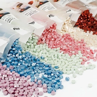 เม็ดครั่ง แว๊กซ์ขี้ผึ้ง sealing wax สำหรับตราประทับจดหมาย