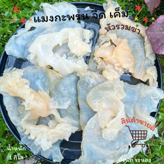 แมงกะพรุนหัวรวมขา จืด-เค็ม เกรดAAA น้ำหนักบริสุทธิ์ 1100 กิโ…