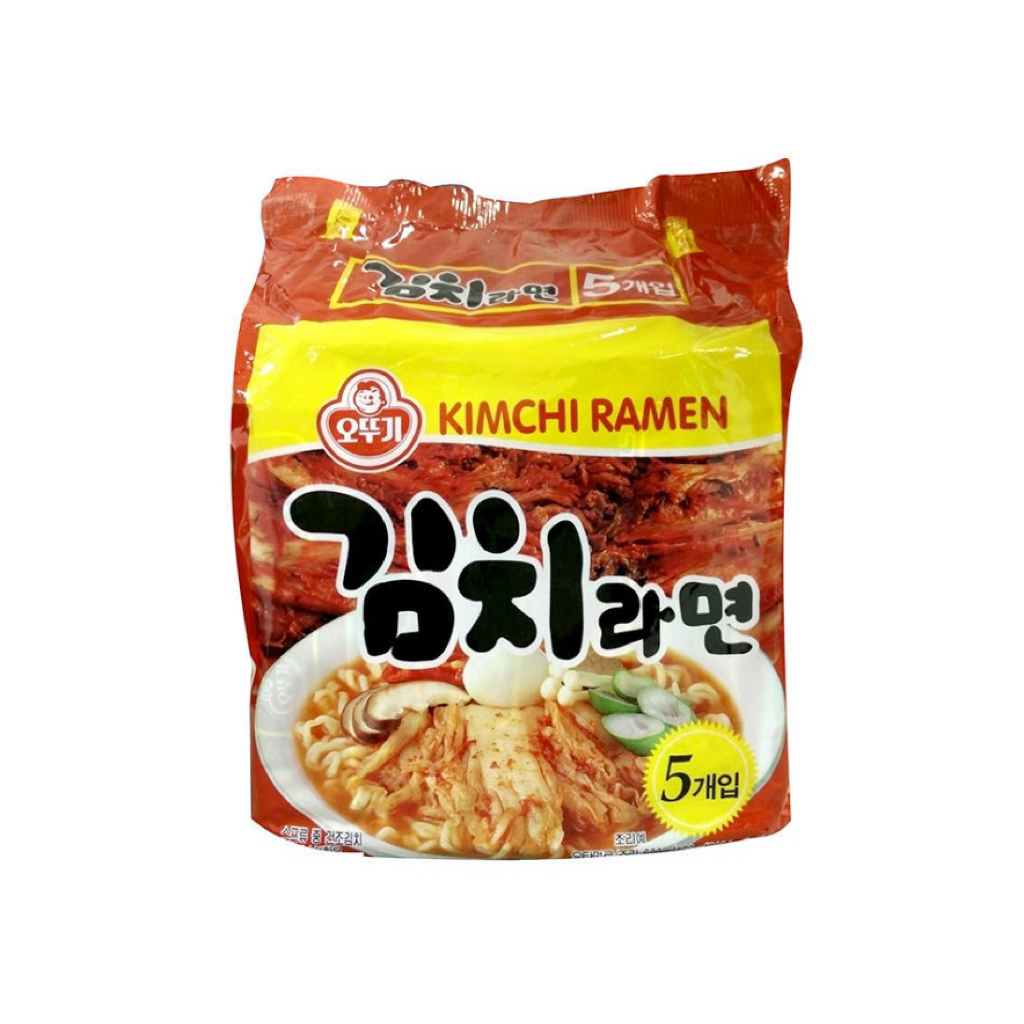 Ottogi Yeul Ramyon/Kimchi Ramyon 5*120g./Jin Jjambbong Ramen130g/Cheese/Cheese Spicy Ramen 4*111g. บ