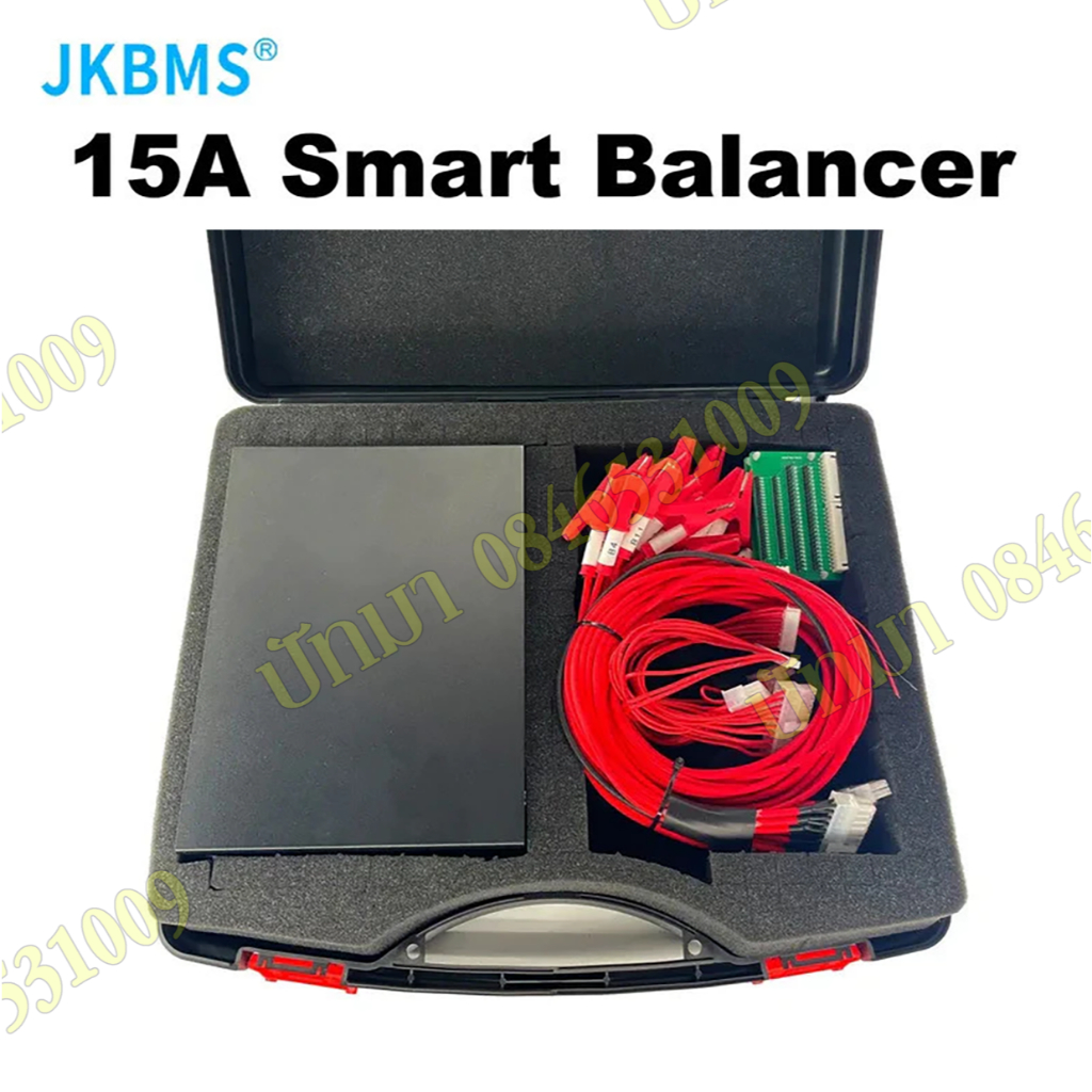 Jikong JK 15A Active Balancer แบตเตอรี่ลิเธียม Equalizer บลูทูธ 2-24S BMS Li-ion Lifepo4 พร้อมส่ง