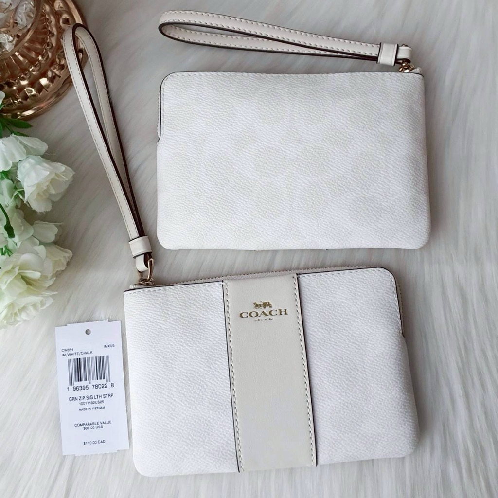 CORNER ZIP WRISTLET (COACH CW854 / CW964 )