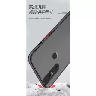 เคสขอบสีหลังด้าน สำหรับ Vivo V15 V15Pro V11i Y30 Y50 V9 Y85 Y19 Y15S Y01 Y01A V25 เคสกันกระแทก