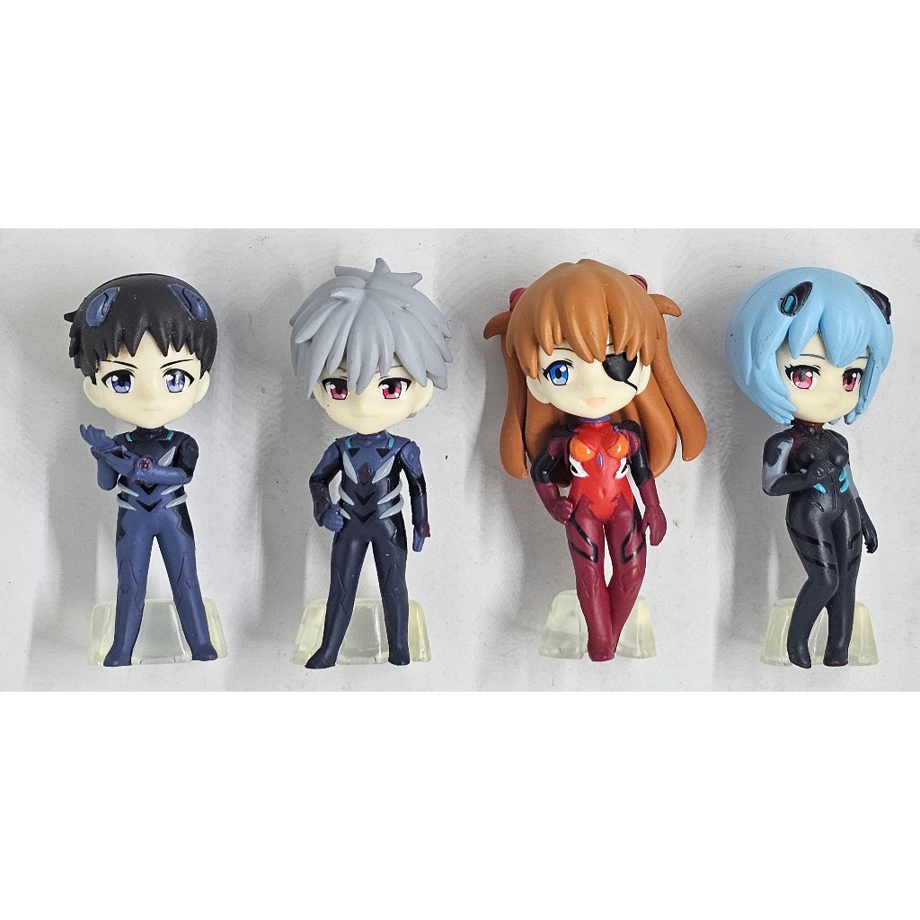 อีวานเกเลียน Neon Genesis Evangelion Primostyle2 Model FIGURE Rei Asuka Kaworu Nagisa 4 Type NO base
