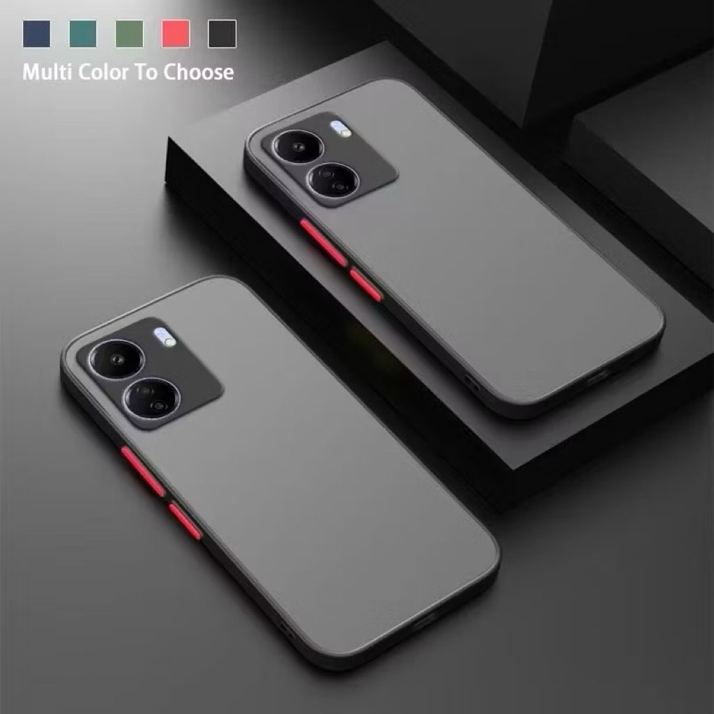 เคสขอบสีหลังด้าน สำหรับXiaomi Redmi A5 / Redmi 13C / Poco C65 C71 Redmi 13เคสกันกระแทก เสี่ยวมี่ เรด