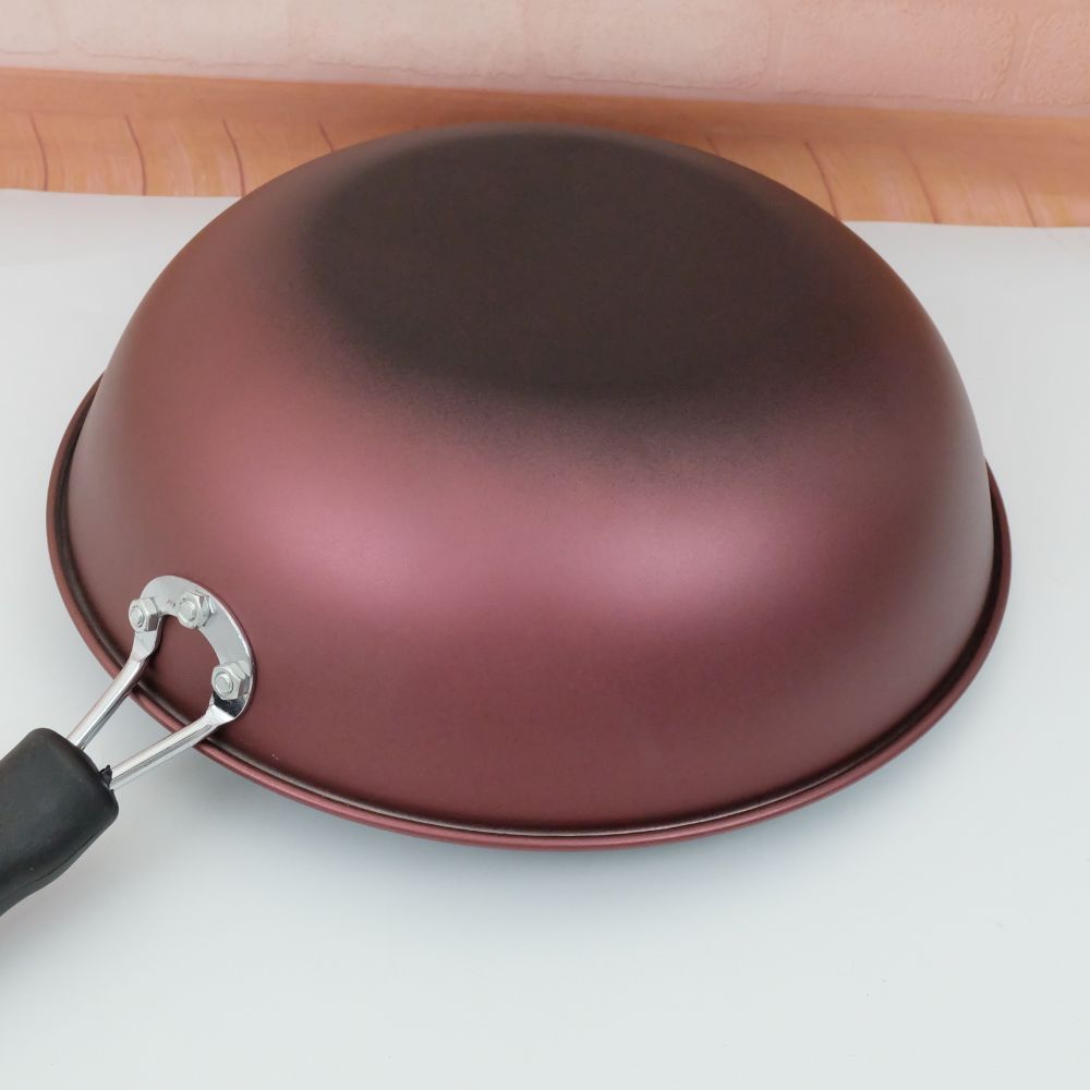 [No.2670 ] Gion กระทะเทฟล่อน กระทะ ทรงลึก กะทะ เครื่องครัว กะทะทอด กระทะเหล็ก (ขนาด 32 ซม. 1 ใบ ) - รูปที่ 3