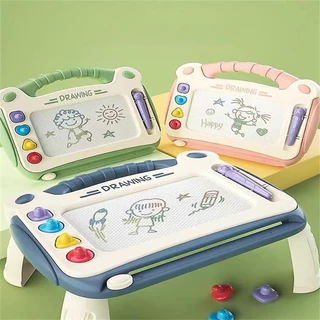 JoyToys ของเล่น เด็ก กระดานแม่เหล็ก เขียนลบได้ 4 สี กระดานวาดรูปแบบโต๊ะ