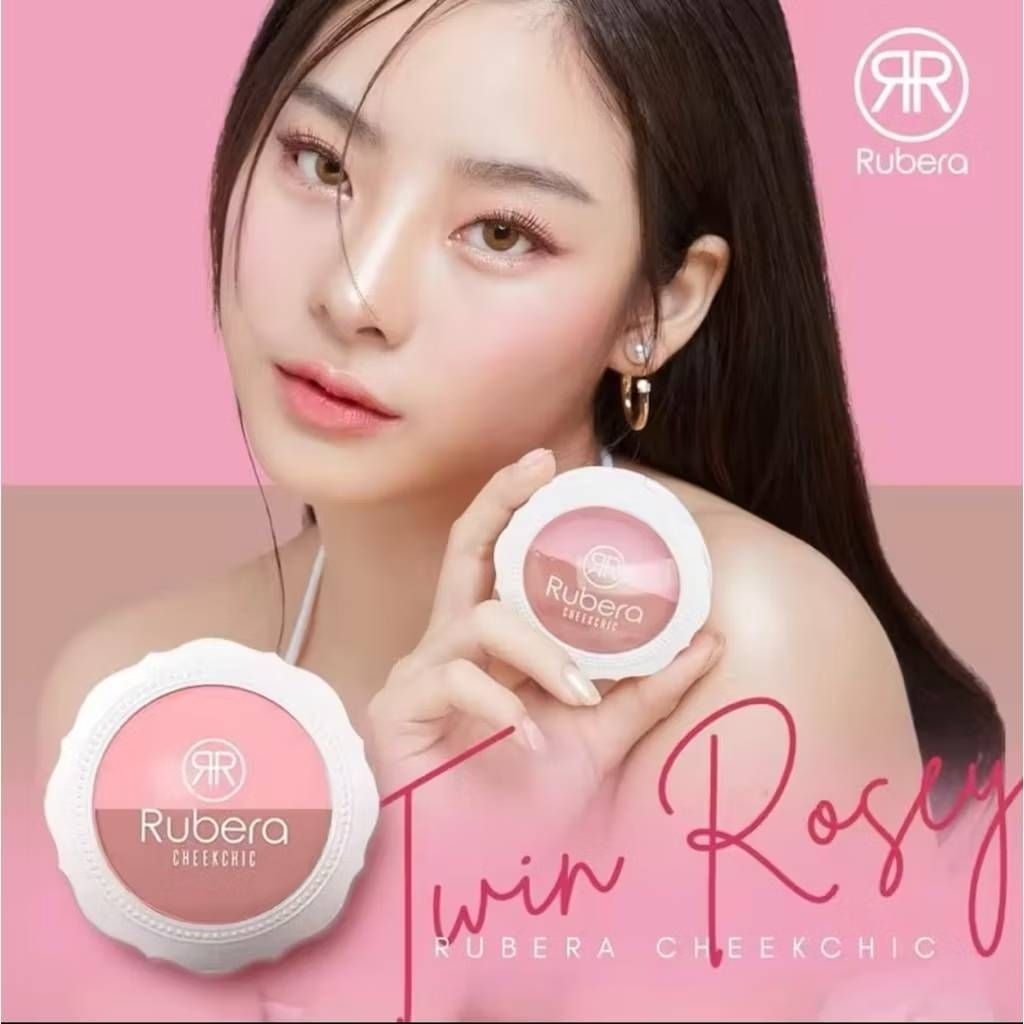Rubera รูบีร่า บลัชออน Twin Rosey