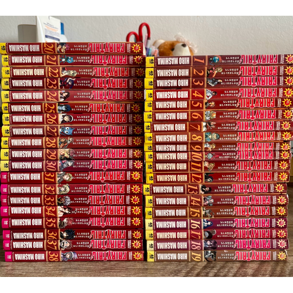 การ์ตูน Fairy tail แฟรี่เทลมือสอง 1-40 ยกชุด