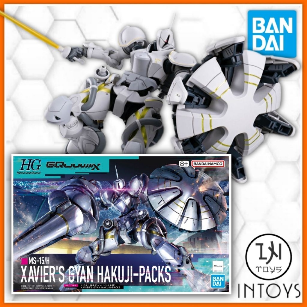 BANDAI - (HG) 1/144 MS-15/H XAVIER'S GYAN HAKUJI - PACKS (Ganpla/Gundam Plastic Kits)