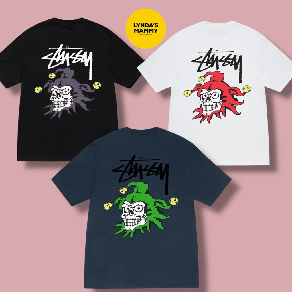 พร้อมส่ง เสื้อยืด สตัสซี่แท้ STUSSY Joker tee