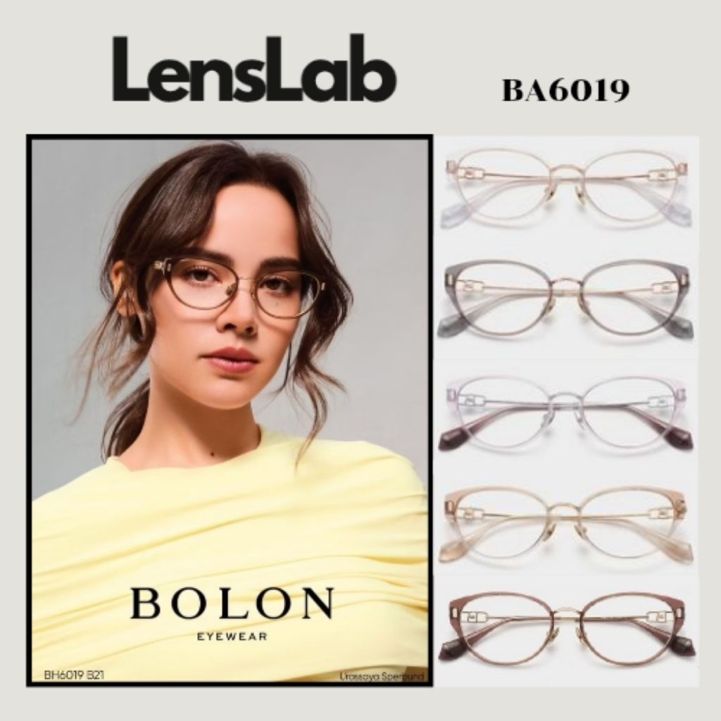 กรอบแว่นตา Bolon 0miya BA6019 Bolon Omiya BA6019 กรอบแว่น โบลอน แว่นสายตา แว่นกรองแสง