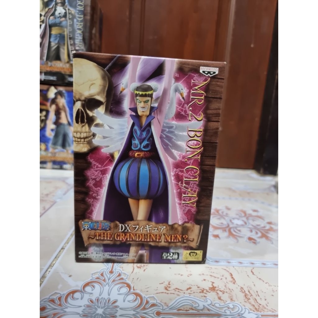Mr. 2 Bon Clay DX Figure, The Grandline Men Banpresto One Piece