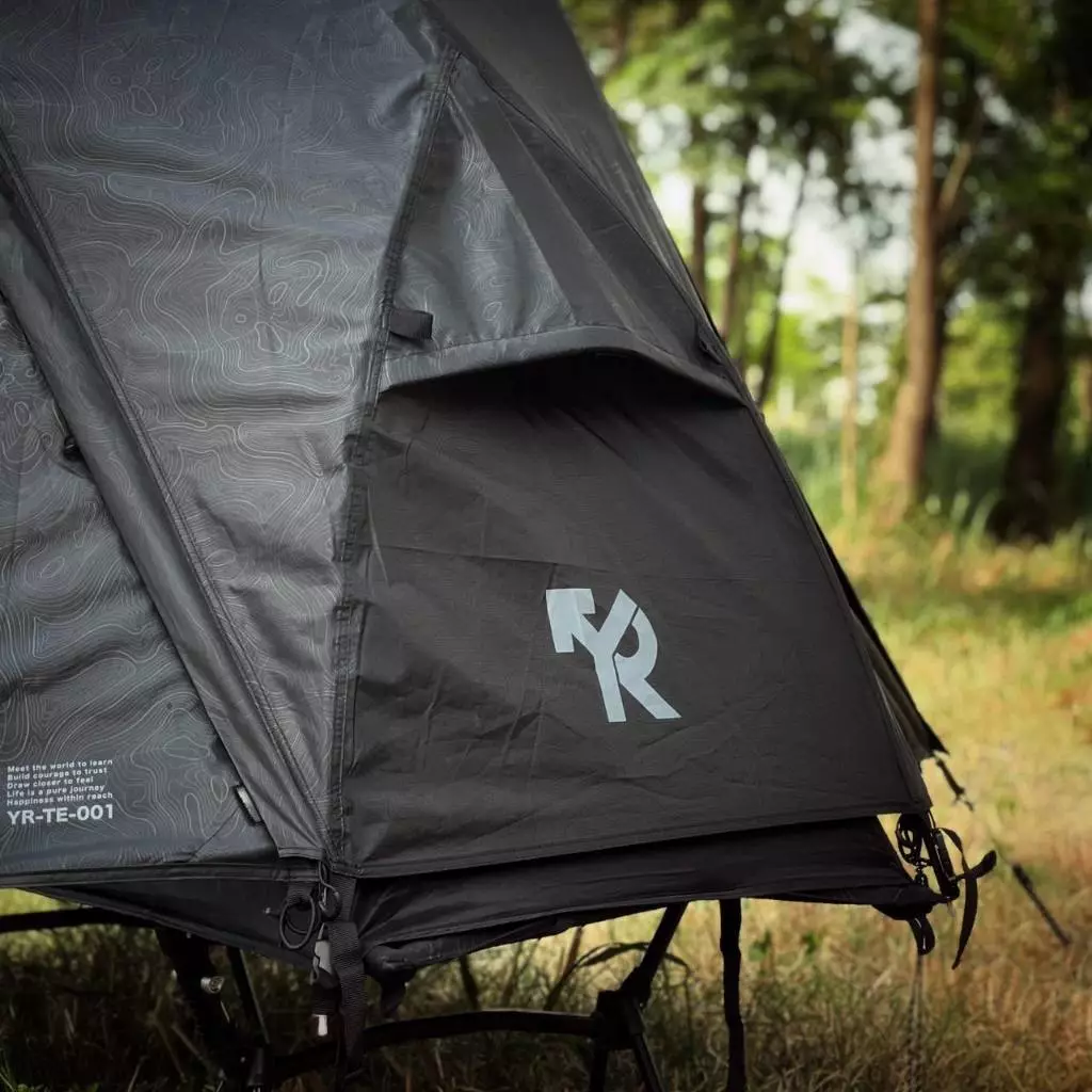 Yellow route Black Panther Cot Tent เต็นท์ cot / cot เตียงสนามพับเล็ก thumbnail 8