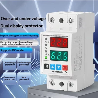 เครื่องป้องกันไฟฟ้าลัดวงจร 220V 40A/63A การควบคุมแรงดันไฟเกิน การป้องกันกระแสไฟเกิน
