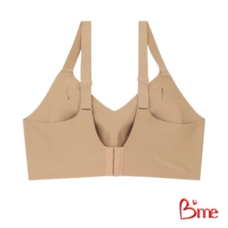 B'me เสื้อชั้นในไร้ขอบ level 1 ฟองบาง รุ่น ME1A3Y สีโอวัลติน สีเบจ