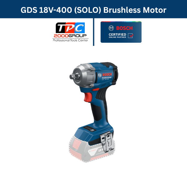 GDS 18V-400 (SOLO) 
Brushless Motor