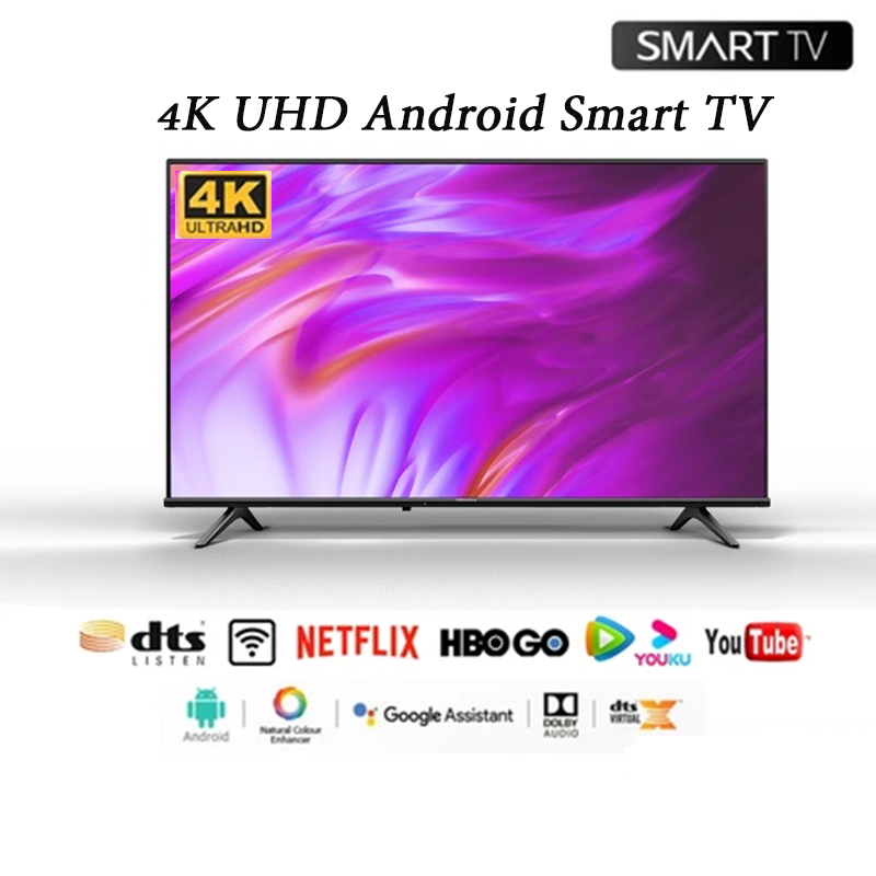 ทีวี 32 นิ้ว 43 นิ้ว Smart TV สมาร์ททีวี โทรทัศน์ นิ้ว 4K UHD HDR+ TV HDMI/VGA/DP รับประกัน 1 ปี