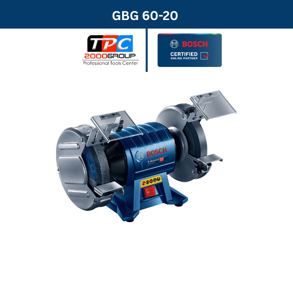 BOSCH มอเตอร์หินไฟ 8 นิ้ว GBG 60-20