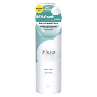 Bifesta Foaming Whip Acne Care 180g. บิเฟสต้าโฟมวิปล้างหน้าแอคเน่แคร์ 180กรัม