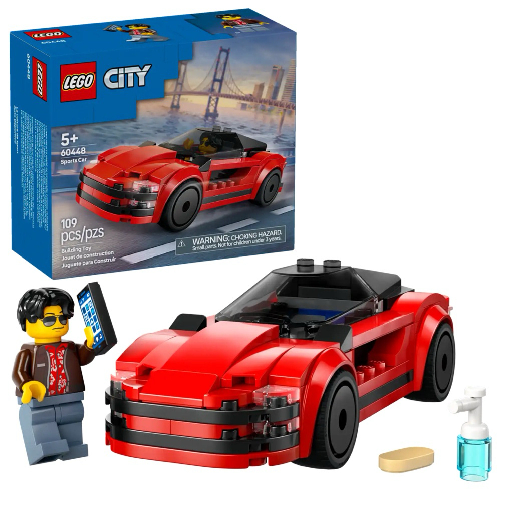 Lego 60448 Red Sports Car ((ของแท้ พร้อมส่งค่ะ))