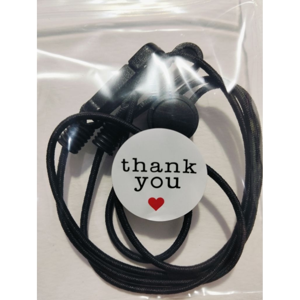 Sสายคล้องแมสรุ่นยางยืดปรับได้สายยาวประมาณ34-37cmวัดแบบพับครึ่ง***สายไม่ยาว**(สั่ง6แถม1)ส่งจากไทย