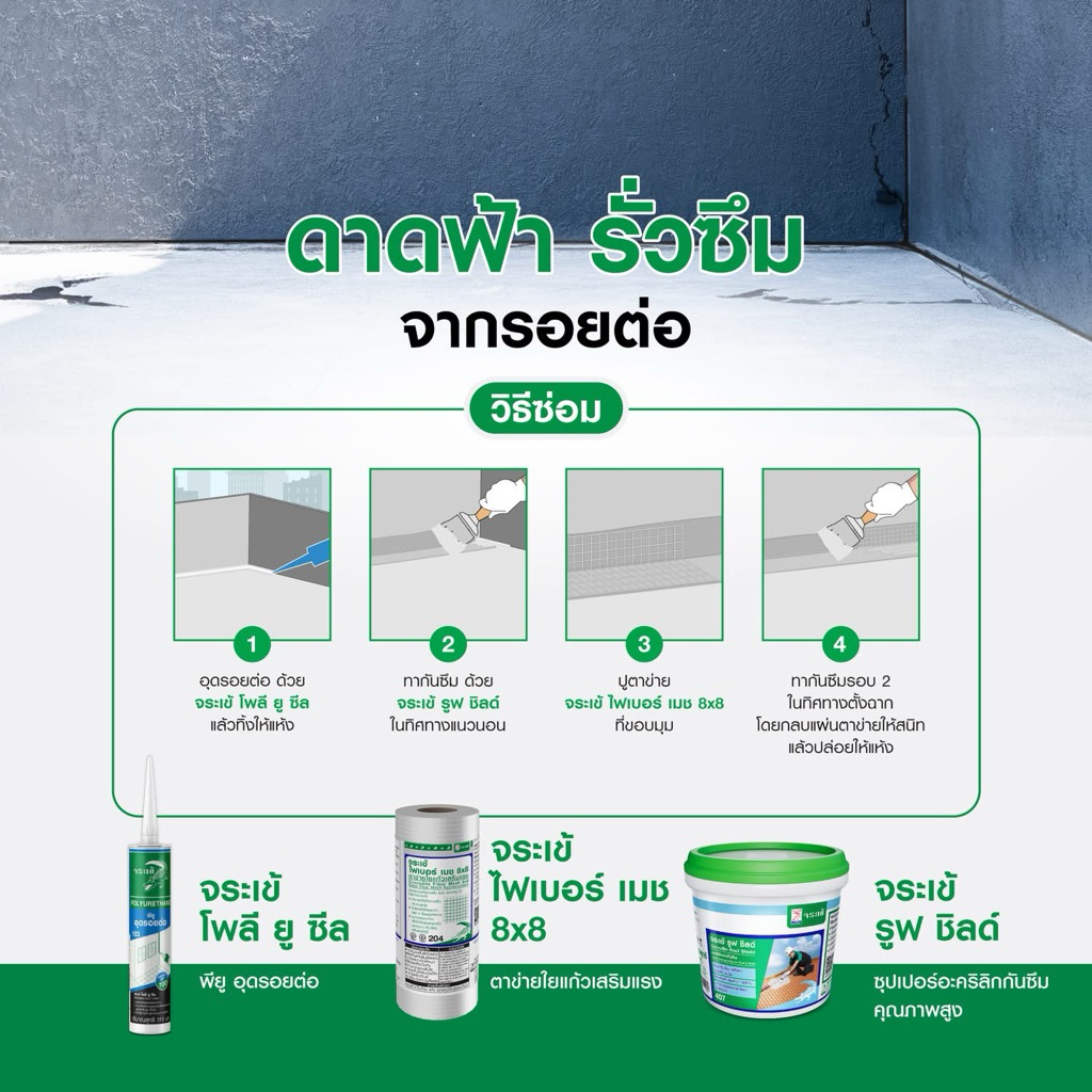 จระเข้ โพลี ยู ซีล โพลียูริเทนอุดรอยต่อ จระเข้ 310 มล. - รูปที่ 7