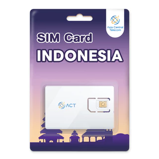 【ACT】ซิมการ์ดอินโดนีเซีย5G/4G｜อินเทอร์เน็ตความเร็วสูง ใช้งานได้ทันที｜ซิมการ์ดจำเป็นสำหรับเที่ยวบาหลี