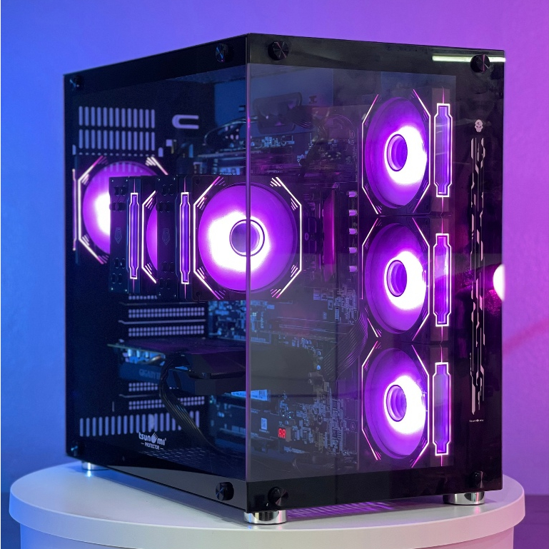 คอมประกอบ มือสอง สเปค Xeon E5 2695V3 Dual 28/56 Core Ram 64GB DDR4 GTX1660Super 6GB SSD M.2 500GB มื